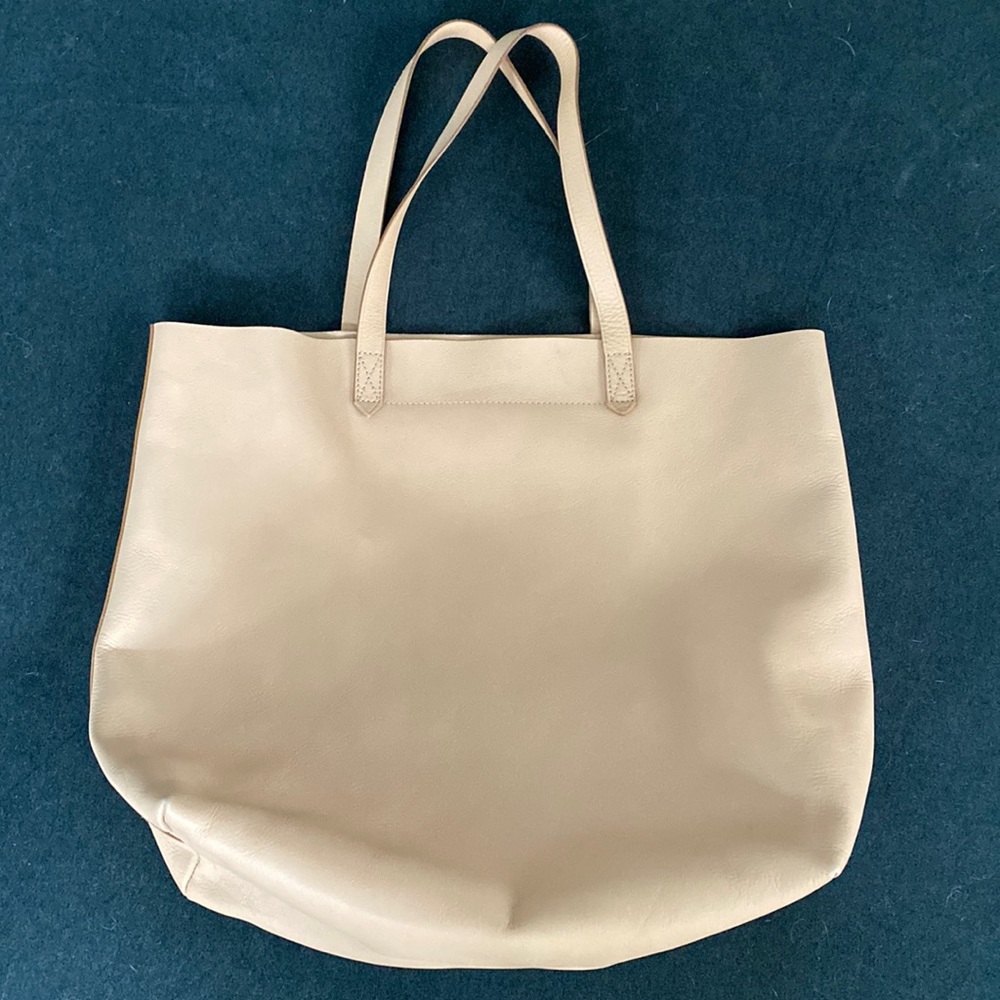 Madewell leather tote